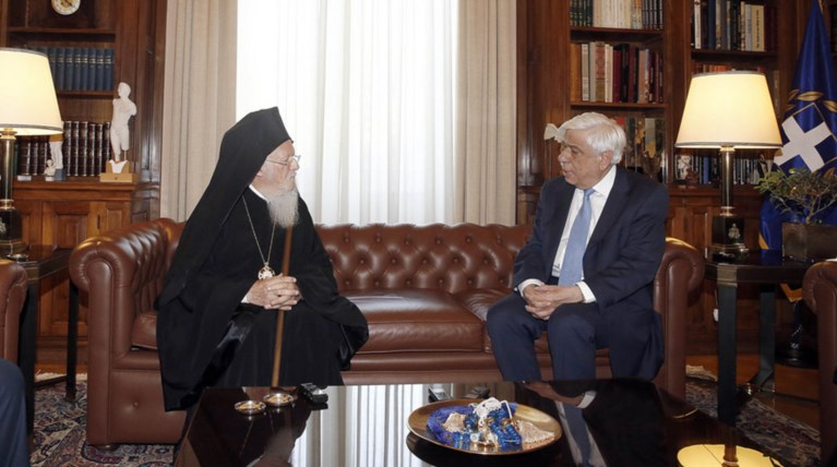 Τι συζήτησε ο Βαρθολομαίος με Ιερώνυμο και Παυλόπουλο
