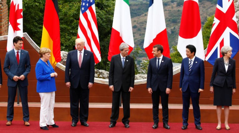 Mυρίζει ...μπαρούτι η Σύνοδος των G7 λόγω Τραμπ