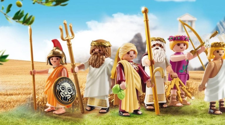 Οι θεοί του Ολύμπου έγιναν Playmobil (φωτό)