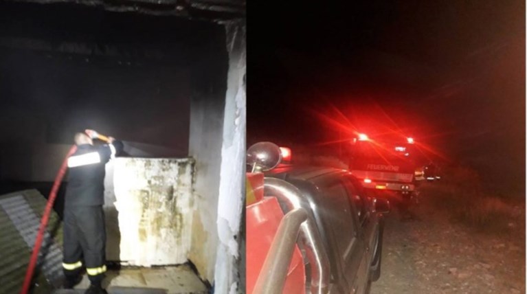 Κατασβέστηκε πυρκαγιά σε κλειστό στρατόπεδο της Σάμου