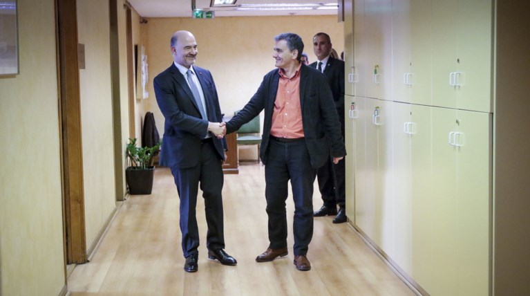 Την Τρίτη η συνάντηση Τσακαλώτου - Μοσκοβισί