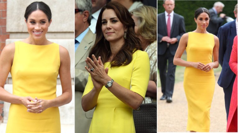 Η Κέιτ ξέρει: Ήδη η Μαρκλ άρχισε να αντιγράφει τη Μίντλετον [Εικόνες]