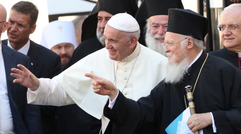 Πάπας και Βαρθολομαίος στο Μπάρι για τη Μέση Ανατολή