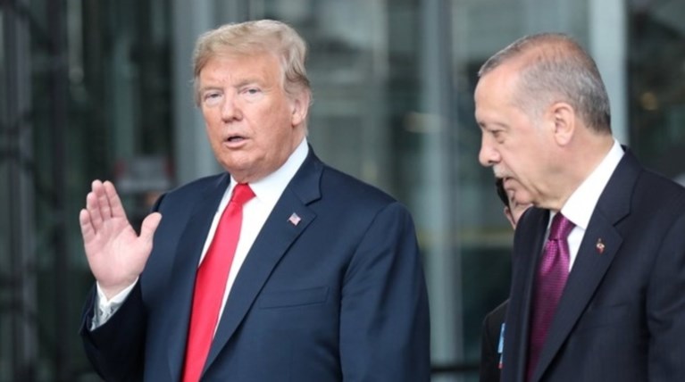 Τηλεφωνική συνομιλία Τραμπ –Ερντογάν με θέμα τη Συρία