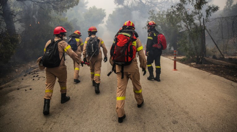 Ενημέρωση Γεννηματά και Μητσοτάκη για τις πυρκαγιές