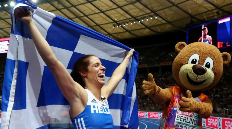 Θρίαμβος στο Ευρωπαϊκό στίβου: Χρυσό η Στεφανίδη, αργυρό η Κυριακοπούλου