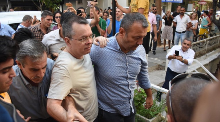 Απορρίφθηκε το αίτημα να αφεθεί ελεύθερος ο πάστορας Μπράνσον