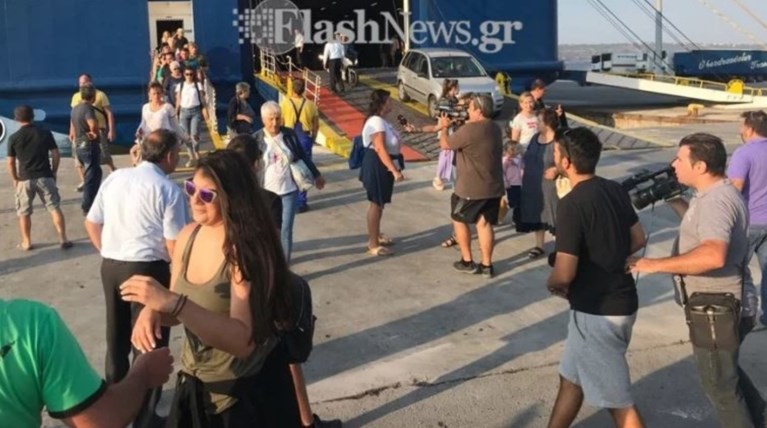 Στη Σούδα οι επιβάτες του «Ελ. Βενιζέλος» - Βίντεο