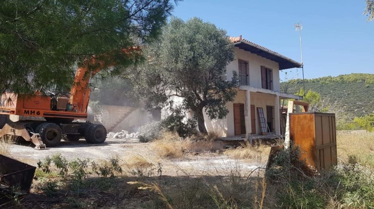 Νέες κατεδαφίσεις αυθαιρέτων στο Γραμματικό