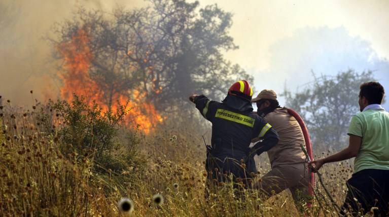 Στο Νοσοκομείο Σπάρτης οι δύο τραυματίες πυροσβέστες