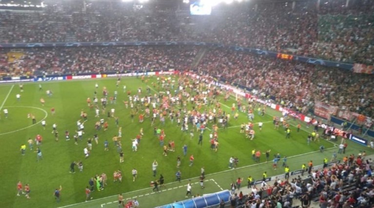 Stop της UEFA στους οπαδούς του Ερυθρού Αστέρα