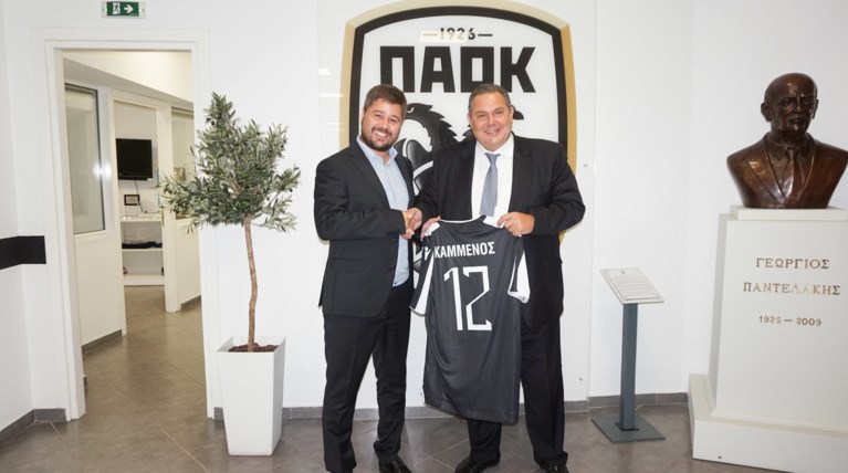 Καμμένος: Παραχωρούμε δωρεάν τα 21 στρέματα για το νέο γήπεδο του ΠΑΟΚ