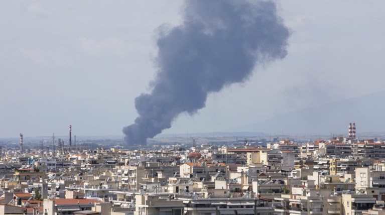 Φωτιά στα Διαβατά Θεσσαλονίκης