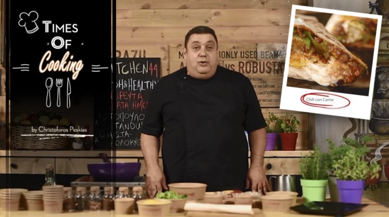 Ένα χορταστικό και πικάντικο Chilli con carne από τον Χριστόφορο Πέσκια