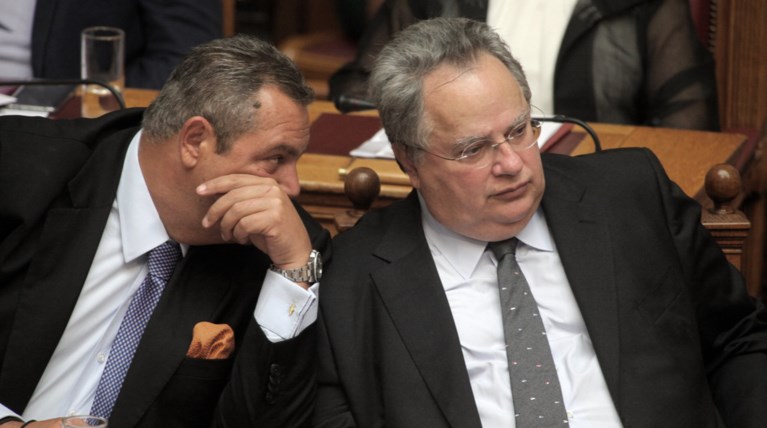 Μύδροι ΑΝΕΛ κατά Κοτζιά: Σε εμάς οφείλει την καρέκλα του
