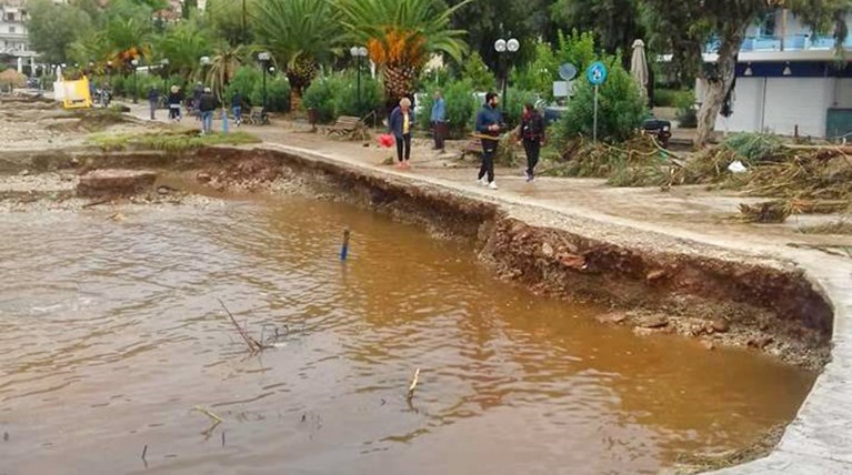 Η πορεία του Ζορμπά τη Δευτέρα: Πού θα σημειωθούν ισχυρά φαινόμενα