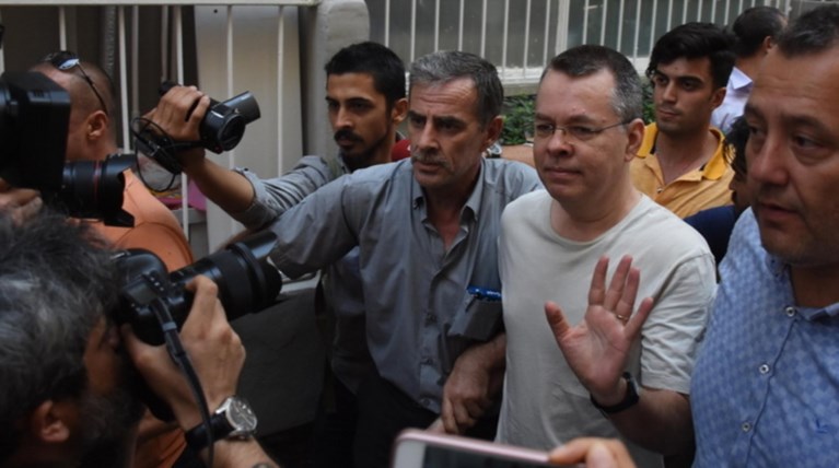 Τουρκία: Ελεύθερος ο Αμερικανός πάστορας Άντριου Μπράνσον