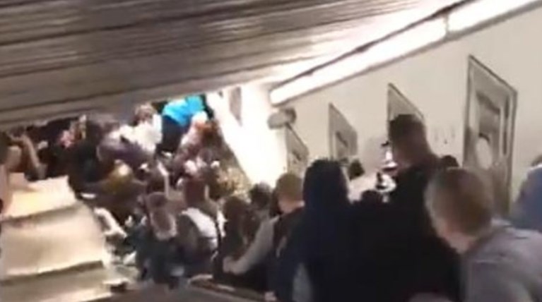 Aτύχημα στο μετρό της Ρώμης-Ποδοπατήθηκαν οπαδοί της ΤΣΣΚΑ (βίντεο)