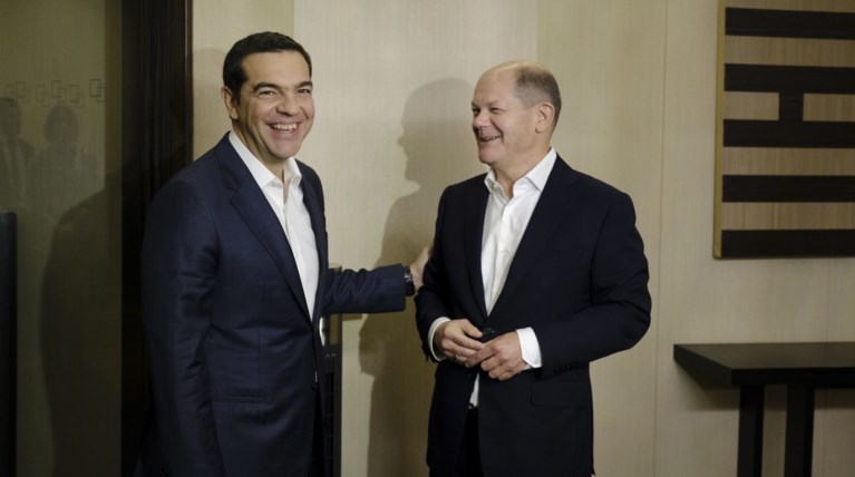 Συνάντηση Τσίπρα - Σολτς στο Βερολίνο με το βλέμμα στις συντάξεις