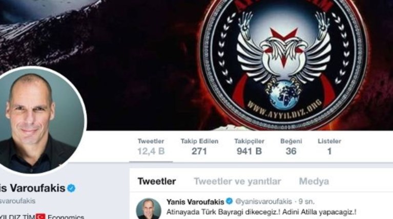 Χάκαραν το Twitter του Βαρουφάκη - Ανέβασαν βίντεο με τον φόνο Σολωμού
