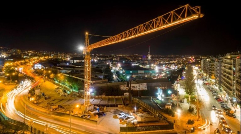 Φωταγωγούνται την Πέμπτη οι γερανοί σε εργοτάξια του μετρό