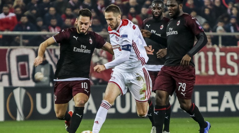 Μεγάλη νίκη για τον Ολυμπιακό: 3-1 επί της Μίλαν
