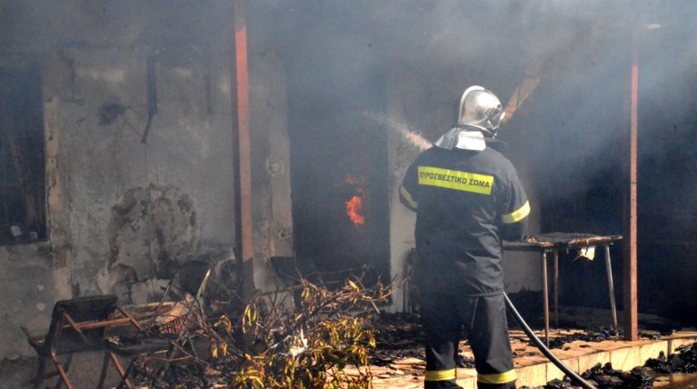Τραγωδία στη Λάρισα-Απανθρακώθηκε 89χρονη