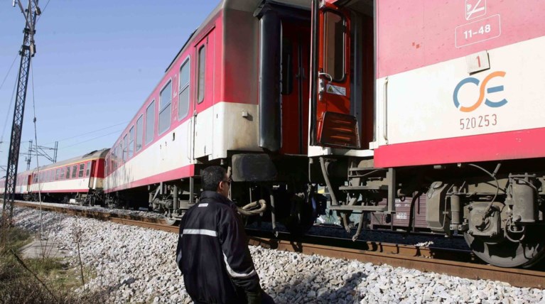 Εκτροχιασμός τρένου στο Πλατύ Ημαθίας - χωρίς τραυματίες