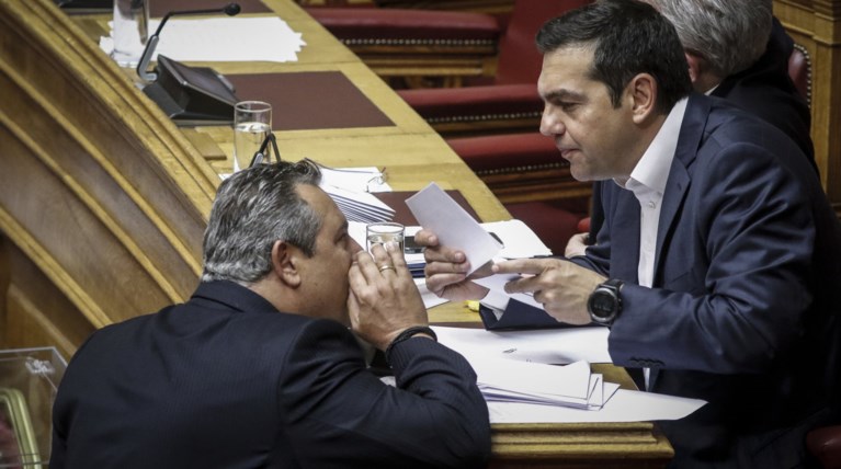 Δύο γραμμές ξανά στη συγκυβέρνηση με αφορμή τα ελληνοτουρκικά