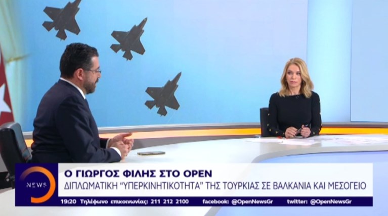 Φίλης στο OPEN: "Η δήλωση του Α/ΓΕΕΘΑ δεν ήταν τυχαία"