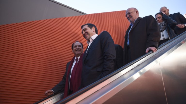 Εργαζόμενοι μετρό: «Ηθική ανταμοιβή» η επίσκεψη Τσίπρα