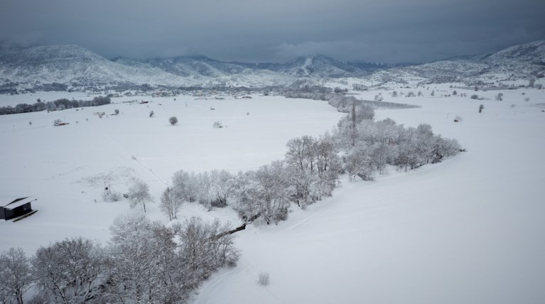 Στην κατάψυξη η Β. Ελλάδα,  -19 δείχνει το θερμόμετρο στην Φλώρινα