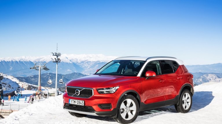 Πως ανέβηκε το Volvo XC40 στα Κελάρια;