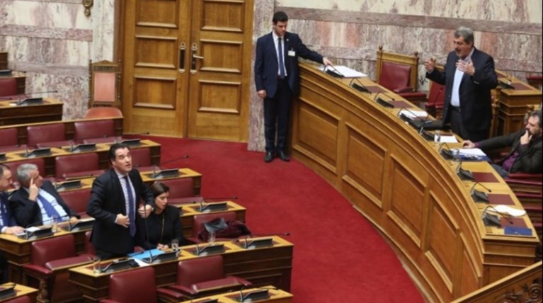 Νέα αντιπαράθεση Γεωργιάδη - Πολάκη στη Βουλή