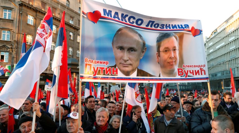 Σερβία: Παλλαϊκή υποδοχή Πούτιν στο Βελιγράδι