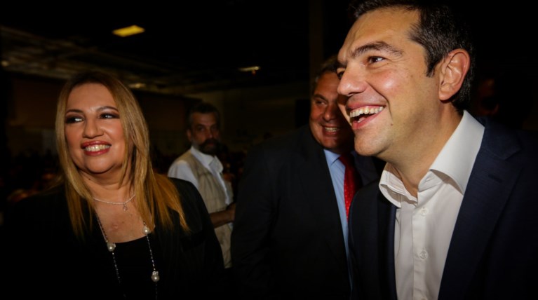 Το απρόσμενο «τετ-α-τετ» Τσίπρα-Γεννηματά