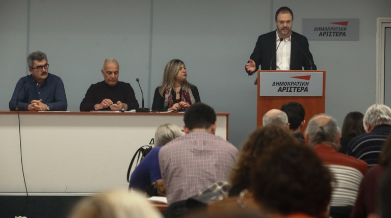 Ναι από τη ΔΗΜΑΡ στις «Πρέσπες» με εισήγηση Θεοχαρόπουλου