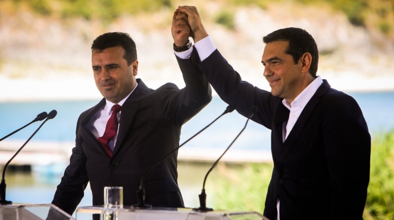 Γερμανικό βραβείο σε Τσίπρα και Ζάεφ για τις Πρέσπες