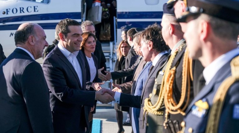 Επίσκεψη στην Άγκυρα: Στο Προεδρικό Μέγαρο ο Αλέξης Τσίπρας