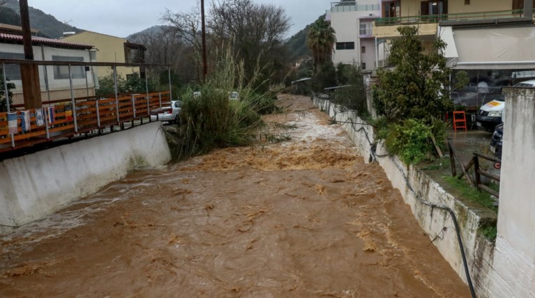 Στην Κρήτη έπεσαν 80 εκατ. κυβικά νερού σε 41 ώρες