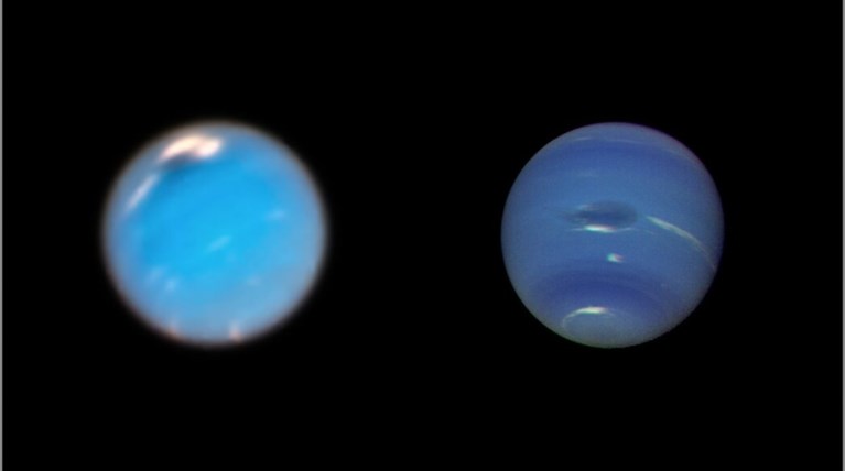 Tι είδε το τηλεσκόπιο Hubble στον Ποσειδώνα