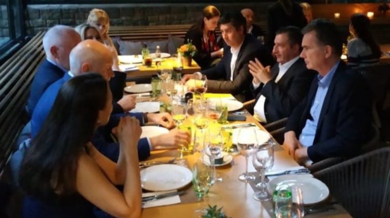 Δείπνο Καμίνη στον Τίμερμανς με Γεννηματά, Παπανδρέου