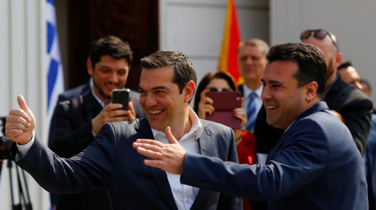 Όλα οσα εγιναν στην πρώτη επίσκεψη Τσίπρα στη Β. Μακεδονία