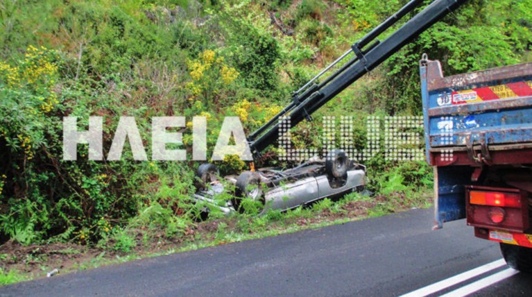 Τροχαίο με εγκλωβισμένο στη Ζαχάρω