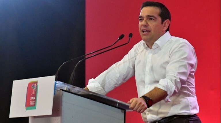 Ομιλια Τσίπρα στην Πάτρα το βράδυ του Σαββάτου