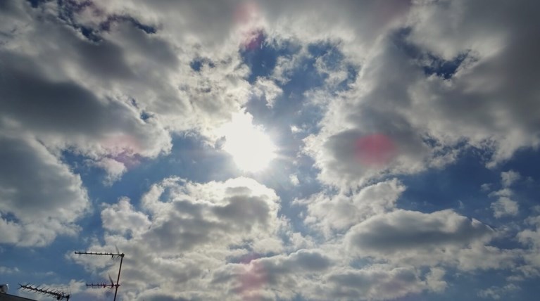 Αυξημένη σκόνη στην ατμόσφαιρα και άνοδος της θερμοκρασίας