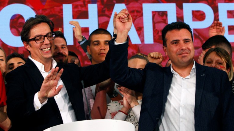 Νίκη Πεντάροφσκι στην Β. Μακεδονία: Θα είμαι πρόεδρος όλων των πολιτών