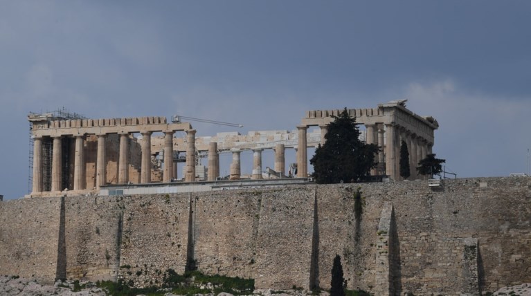 Ιστορική απόφαση: Αποκατάσταση του βόρειου τoίχου του Παρθενώνα