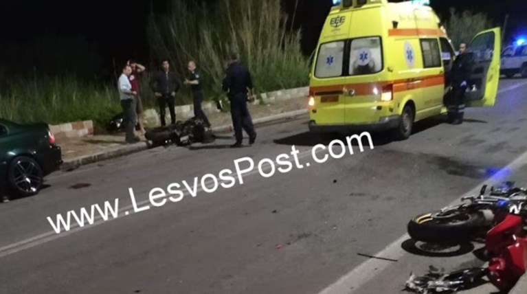 Τροχαίο στη Μυτιλήνη με 3 νεκρούς - μεταξύ αυτών μια 16χρονη