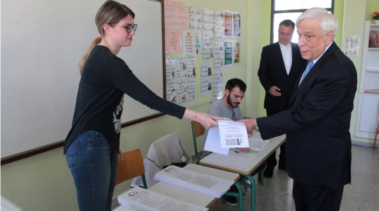 Ψήφισε ο Προκόπης Παυλόπουλος
